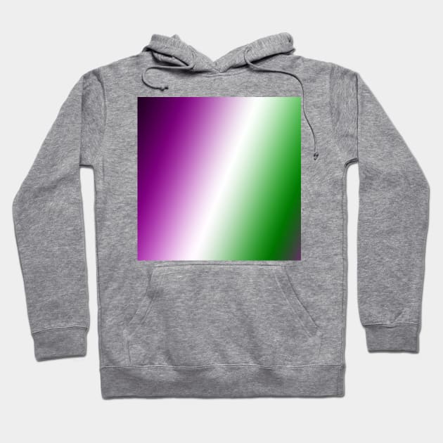 purple white green abstract texture gradient Hoodie by creatilory